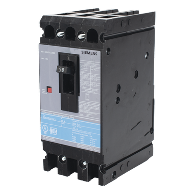 Interruptor Termomagnético / 3 Polos / 50A / 600V CA / 25kA / Sin Zapatas Principales / Gabinete N1 y N3R