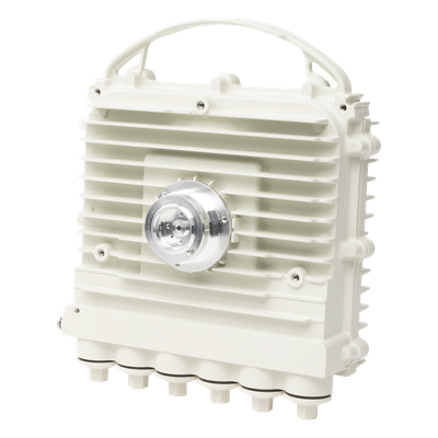 Radio inalámbrico / 2 Gbps Full Duplex / 71-76/81-86 GHz / FDD / 70/80 GHz / Rango extendido / 4 puertos GbE
