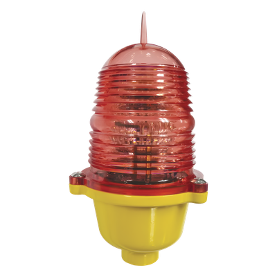 Estrobo LED de Obstrucción / Rojo / 32.5 cd / IP66 / 75-220 VCA / 100,000 h / -55°C a 70°C