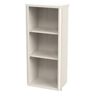 Gabinete Abierto / 3 Niveles / Sin Puerta / Acero Galvanizado / 400 x 1060 x 300 mm (15.7 x 41.7 x 11.8 in)