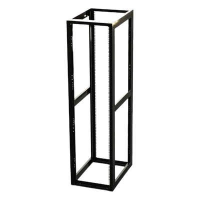 Rack 19″ / 4 Postes / 45 Unidades / Profundidad Ajustable 610-940 mm / Capacidad 900 kg