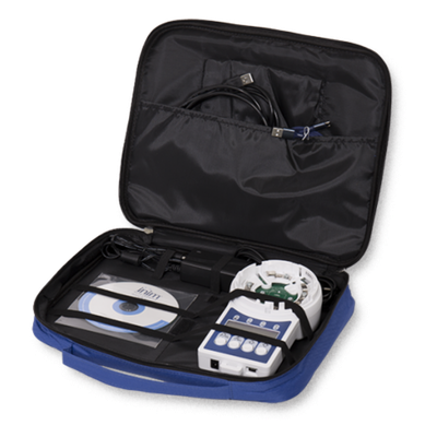 Kit de Configuración y Diagnóstico para Detección de Incendios / Programador LCD Gráfico 96×32 / Mapeo Automático de Bucles / Tecnología Versa++ / 200 Dispositivos por Bucle / Baterías LiFePO Recargables