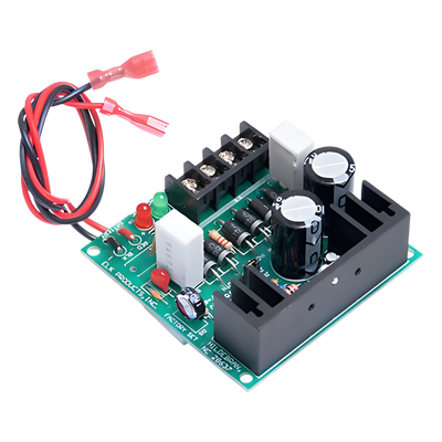 Fuente de Poder / Salida Ajustable 6/12/24 Vcc / Cargador Baterías 1.2-10 Ah / Protección Sobrecarga Autoreseteable / Indicadores LED CA/CD / Diseño Modular