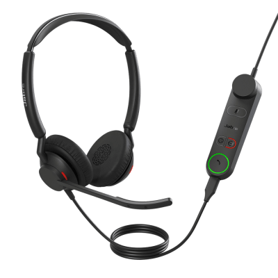 Diadema IP / Cancelación de Ruido con 3 Micrófonos / USB-C y USB-A / Audio 20 Hz – 20 kHz / SafeTone 2.0 / 63 g
