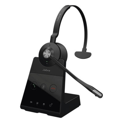 Auricular Inalámbrico Profesional / DECT / Alcance 150 m (492.1 ft) / Doble Conectividad Teléfono y Softphone / Audio Banda Ancha / Cancelación de Ruido / Autonomía 13 h
