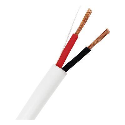 Cable para Bocina / 2×18 AWG / Libre de Oxígeno / 152 m (500 ft) / UL CL3R / Blanco