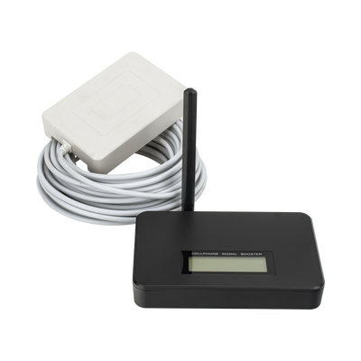 Amplificador de Señal Celular / Banda Única 850 MHz (B5) / Ganancia 65 dB / Cobertura 140 m² / 2G y 3G / Sin Configuración