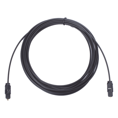 Cable Óptico Toslink / Fibra Óptica 5.0 mm / 4.6 m (15.1 ft) / Conectores Dorados / Audio Digital 5.1 Canales