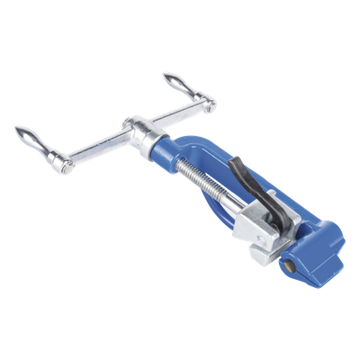 Flejadora Manual / Ajustable / Corte Integrado / Fleje 3/4″ y 5/8″ / Acero / Fijación Postes