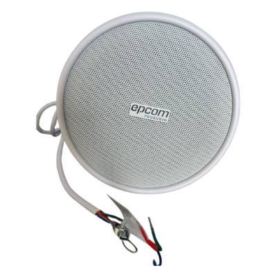 Altavoz Colgante / 5 Pulgadas / 70V/100V / 10-20W / Respuesta 130-18KHz / 90dB / Blanco