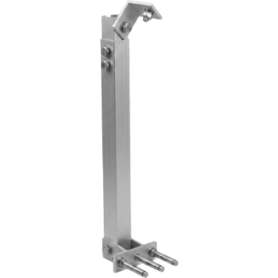 Soporte Ajustable / Aluminio Anodizado / 455 mm (17.9 in) / Diseño Modular