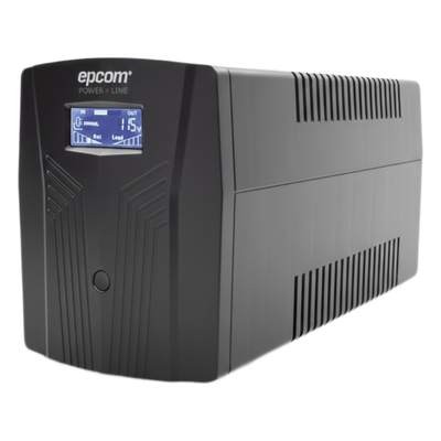 UPS Línea Interactiva / 1500 VA / 900 W / Salida 120 Vca / 6 Tomas NEMA 5-15R / Pantalla LCD / Factor de Forma 2U Rack/Torre