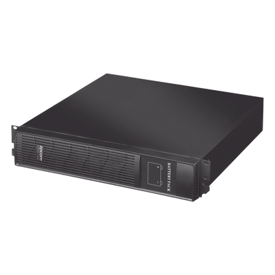 Módulo de Baterías Externo / 6 Baterías 12V/9Ah / Rack 2U / Daisy Chain / 8.8 x 44 x 46.5 cm