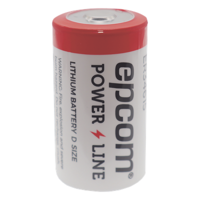 Batería de Litio / Formato D / 19 Ah / 3.6 V / Li-SOCl2 / No Recargable / -60°C a +85°C / Electrolito Antiinflamable