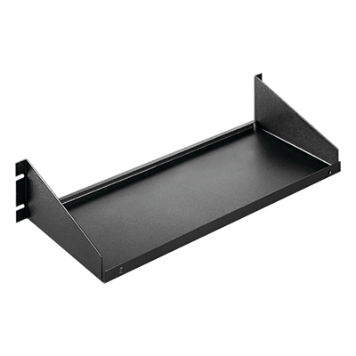 Charola para Rack / 19″ / 2 UR / Carga 34 kg (75 lb) / Acero 16 Gauge / 482x381x95 mm (18.9x15x3.7′)