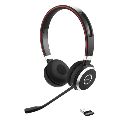 Diadema / Auricular Jabra Evolve 65 Stereo / Bluetooth / Cancelación de Ruido / 14h Autonomía (6599-823-309)