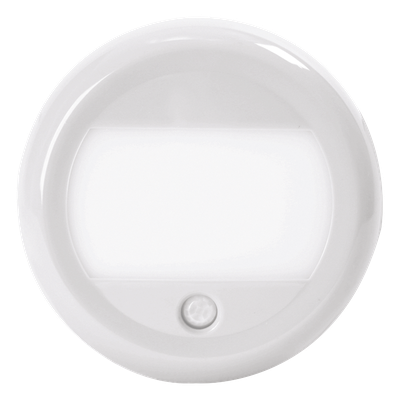 Luz LED de Cortesía Circular / 750 Lúmenes / Sensor PIR / 12-24 V / IP67 / 5.1′ Ancho