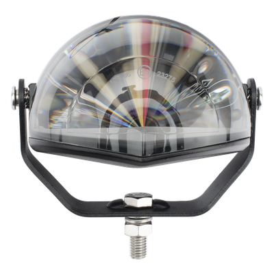 Luz de Seguridad para Montacargas / Haz Rojo Sólido 180° / 156 Lúmenes / 12-80 VDC / 6 LEDs