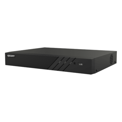 DVR Pentahíbrido / 6 Canales / 4 TURBOHD + 2 IP / 3K Lite / Audio Bidireccional Coaxitron / AcuSense / H.265+ / 1 Bahía HDD 10 TB