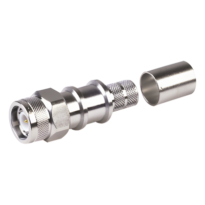 Conector TNC Macho / Plegable / Pin Cautivo / RG8 LMR400 CNT400 / 50 Ohm / Trimetal