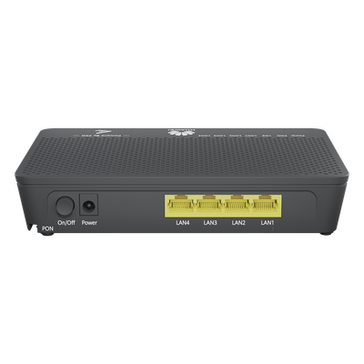 ONU GPON / 4 Puertos Gigabit / 1 PON SC/UPC / Downstream 2.488 Gbps / Upstream 1.244 Gbps / Modo Puente / Administración Nube