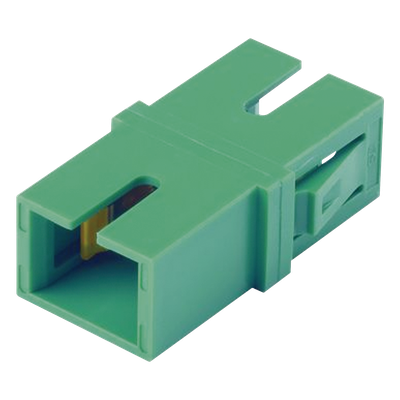 Módulo Acoplador / SC/APC Simplex / Fibra Monomodo / Cerámica Zirconia / Verde / Tg>100°C