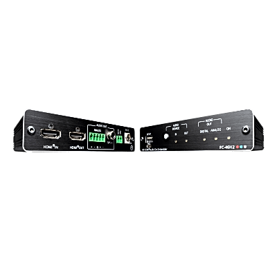 Desembebedor de Audio HDMI / 4K 60 Hz UHD (4:4:4) / 18 Gbps / HDR / HDCP 2.2 / Salidas S/PDIF y Balanceado / ARC / EDID Inteligente