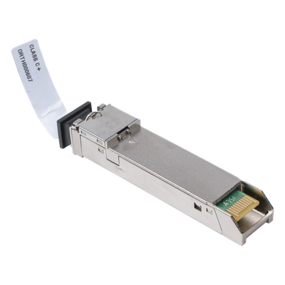 Módulo SFP GPON / Clase C+ / Velocidad TX 2.488 Gbit/s / RX 1.244 Gbit/s / Alcance 20 km / Conector SC/PC Simplex