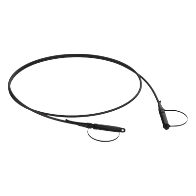 Cable Preconectorizado de Fibra Óptica / Conectores MH1A / G.657.A2 / 200 m (656.2 ft) / 5.0 mm / Resistencia 1200 N / Exterior UV