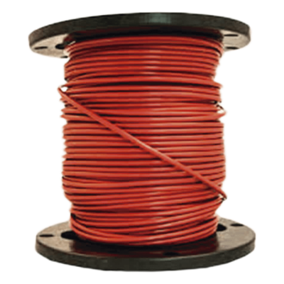Cable Fotovoltaico / 6 mm² 10 AWG / 1,800 Vcc / XLPE Doble Aislamiento / Rojo / Carrete 500 m (1,640 ft)