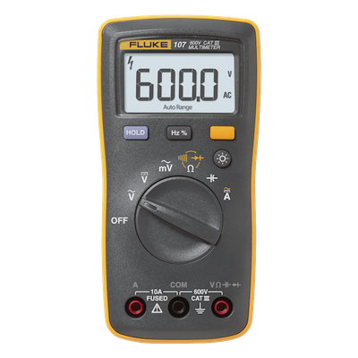 Multímetro Digital Compacto / 6000 Cuentas LED / CAT III 600 V / Rango Automático / Resistencia a Caídas 1 m (3.3 ft)
