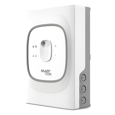 Detector de Humo por Aspiración / 1 Tubería / 1 Zona / Cobertura 1,600 m² / Tubería 105 m (344.5 ft) / Bluetooth