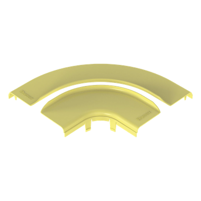 Tapa para Ángulo Recto Horizontal / 90° / 4×4 pulgadas / Acceso 3/4″ (19 mm) / ABS 94V-0 / Amarillo