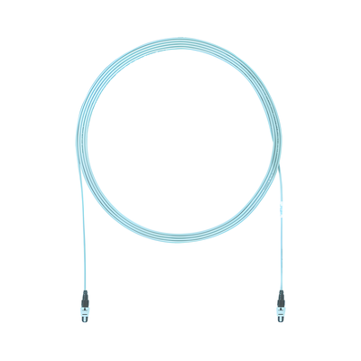 Cable de Interconexión de Fibra Óptica / 12 Fibras Multimodo OM4 / Conector Pan-MPO Hembra-Hembra / Polaridad A / LSZH / 13 m (42.65 ft)