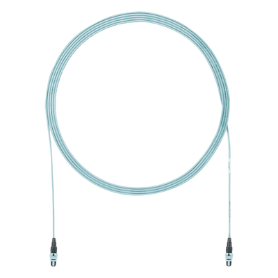 Cable de Interconexión de Fibra Óptica / 12 Fibras OM4 / Pan-MPO Hembra-Hembra / Polaridad A / LSZH / 17 m (55.77 pies)