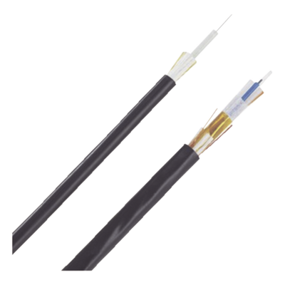 Cable de Fibra Óptica / 12 Hilos Monomodo OS2 / Interior-Exterior / Loose Tube 250 μm / Dieléctrico / OFNR Riser