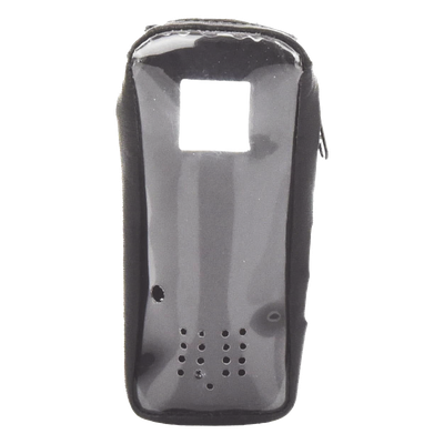 Funda de Piel Reforzada / Frente Transparente / Serie Satelital IC-SAT100 / Protección Integral