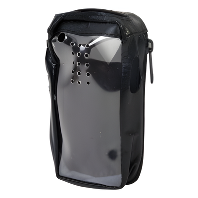 Funda de Piel Reforzada / Visor Frontal Transparente / 56x114x30.1 mm / 2.2×4.5×1.2 in / NX-220K NX-320K