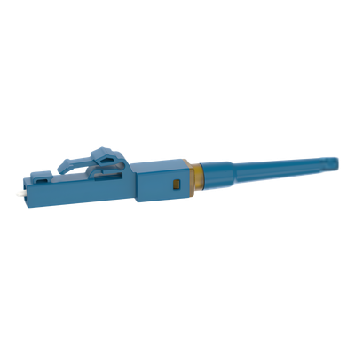 Conector LC por Fusión / Monomodo 9/125µm / OS1/OS2 / UPC / Pérdida de Inserción 0.15 dB / -40 a 75°C / Férula Zirconio