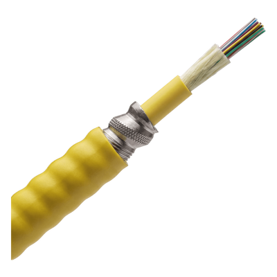 Cable de Fibra Óptica / 12 Hilos / Monomodo OS2 / Interior / Armado Tight Buffered 900 µm / OFCR Riser / Precio Por Metro