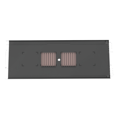 Charola de Empalme para Fibra Óptica / 24 Empalmes / Compatible con FRME3 y FRME4 / 11.75×4.38×0.37 pulgadas (298.4×111.4×9.5 mm)