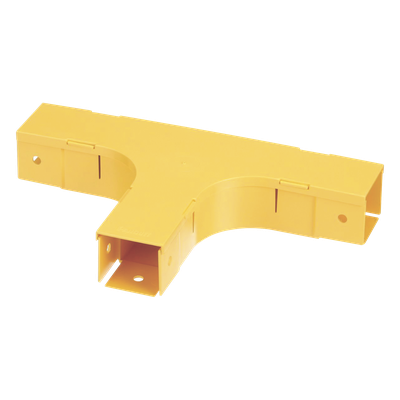 Conector en T Horizontal / Radio de Curvatura 50.8 mm / ABS / Canaleta 2×2 / 90° / 308.9 mm (1.01 ft) de Ancho