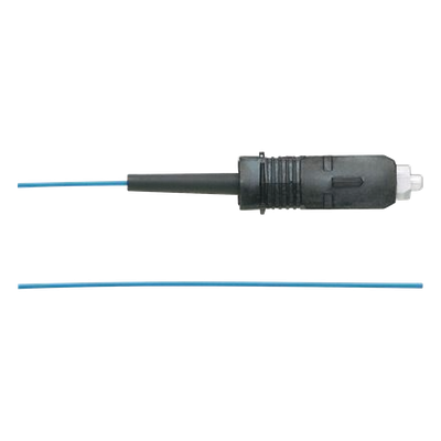 Pigtail de Fibra Óptica / SC Simplex / Multimodo OM3 50/125 / 900μm / Aqua / 1 Metro (3.28 Pies)