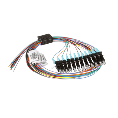 Kit Pigtails / Conector LC / Multimodo OM3 50/125 / 900µm / 1 m (3.28 ft) / 12 unidades