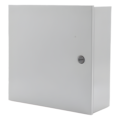 Gabinete de Acero para Interior / NEMA 1 / 80 x 60 x 20 cm / Marco Rígido con Refuerzos / Boca Reforzada / Puerta con Bisagras Soldadas