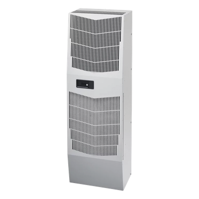 Aire Acondicionado para Gabinete / 8000 BTU / 115 Vca Trifásico / NEMA 12 / Uso Interior y Exterior / Acero Gris Claro