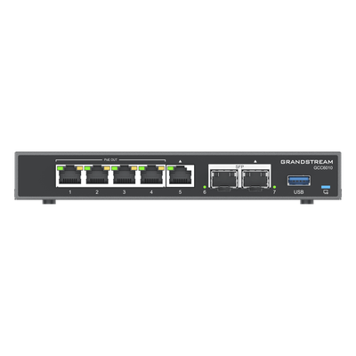 Router Firewall / IP PBX 24 Usuarios / Switch PoE 4 Puertos / SFP 2.5G / VPN 2.5 Gbps / 3x WAN Configurables