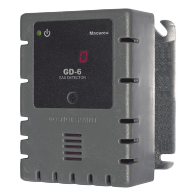 Detector de Gas / Seleccionable Metano, Propano o Hidrógeno / Salida 4-20 mA / Doble Relevador / Activación Ventilador 0-50% LEL / Supervisado