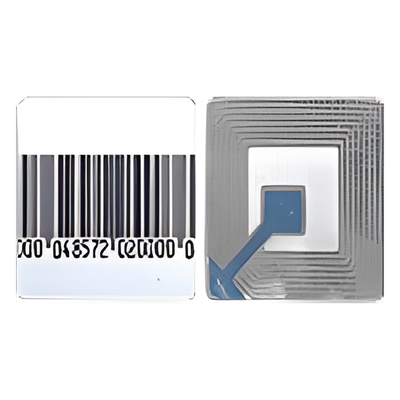 Tags RF antihurto / 8.2 MHz / 40 x 40 mm / 1.57 x 1.57 in / Papel desechable / Alcance 90-120 cm