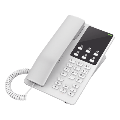 Teléfono IP Hotelero / 2 Líneas SIP / Códec Opus / Wi-Fi Doble Banda / Gestión en la Nube / USB-C